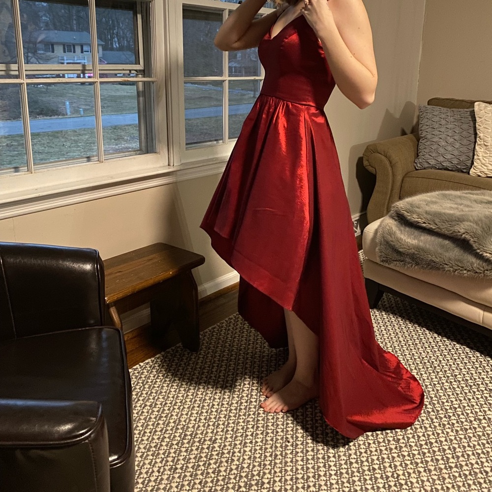 Red prom dress